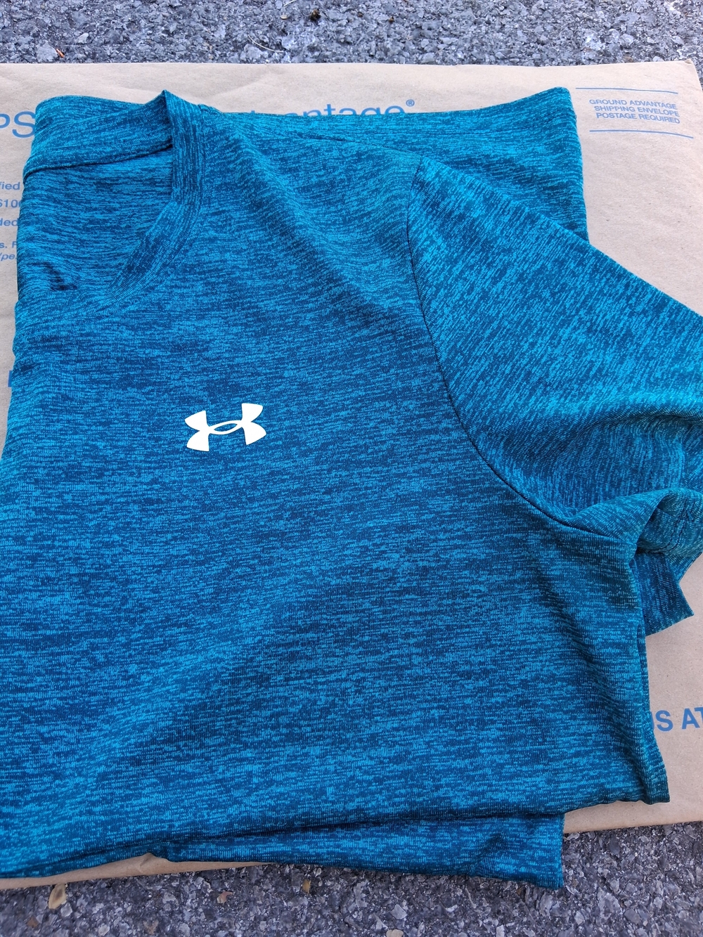 Under Armour Men's Blue Heather Performance T-Shirt